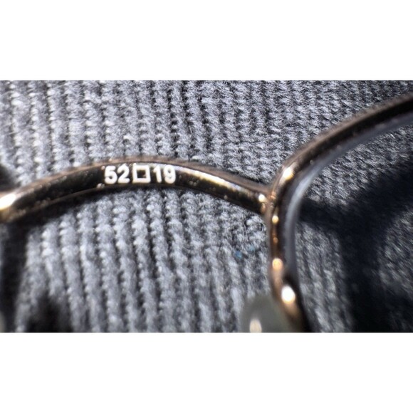 Sophia Loren Zyloware M163 057 Oval Brown Half Rim Womens Eyeglass Frames Bling - Picture 9 of 10